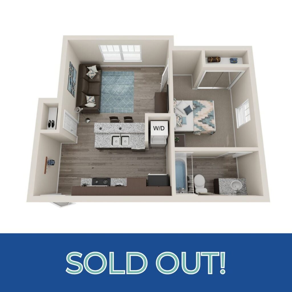 1BR/1BA